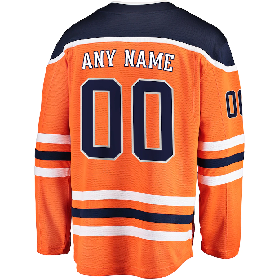 Custom Edmonton Oilers Unisex FireFighter Uniforms Color NHL