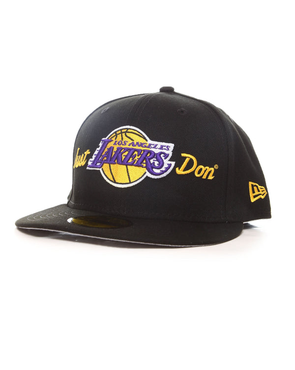 Just Don Los Angeles Lakers Black Limited Edition 5950 New Era Hat