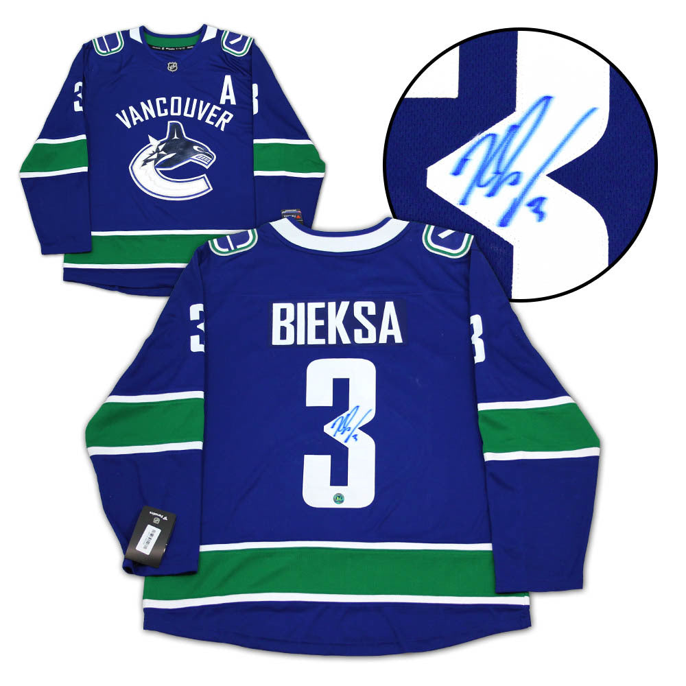 Vancouver Canucks - Tonight's warm-up jerseys with the Kevin Bieksa patch  are now up for auction. BID NOW, vancanucks.co/3fw6hUT