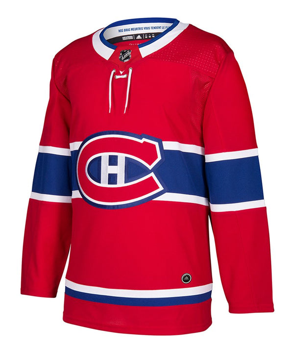Montreal Canadiens Home Red Adidas Name & Number Jersey