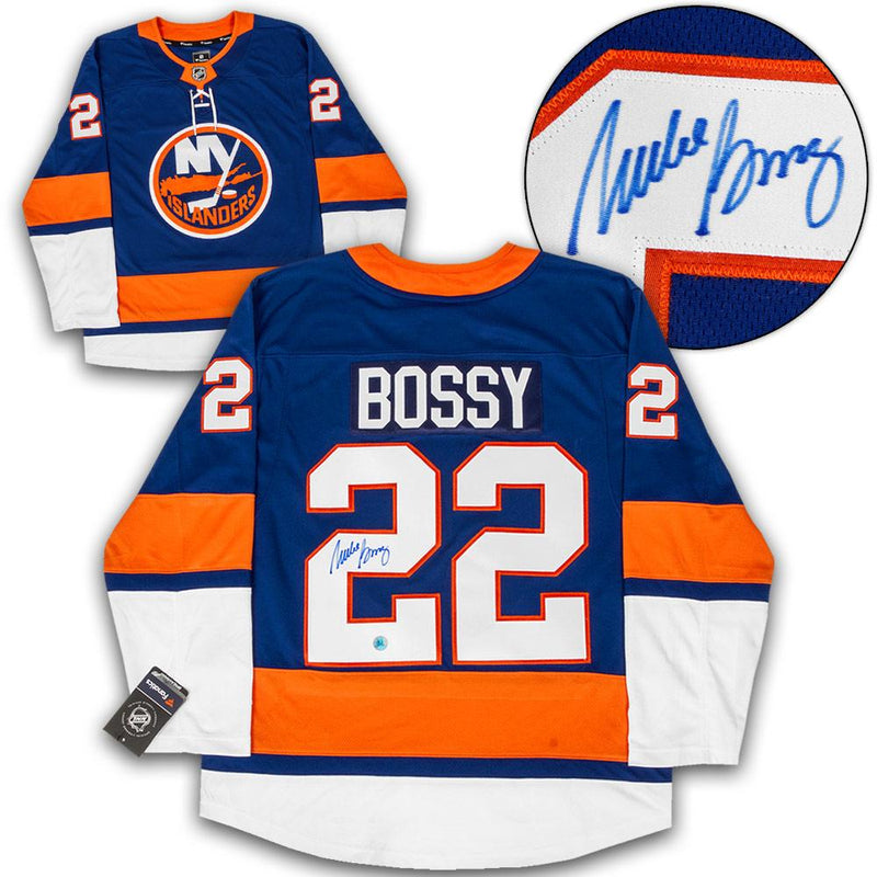 Mike Bossy New York Islanders Autographed Vintage CCM Hockey Jersey