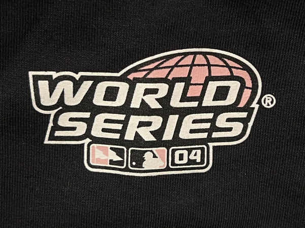 Boston Red Sox Logo Drip Hoodie 2004 World Series