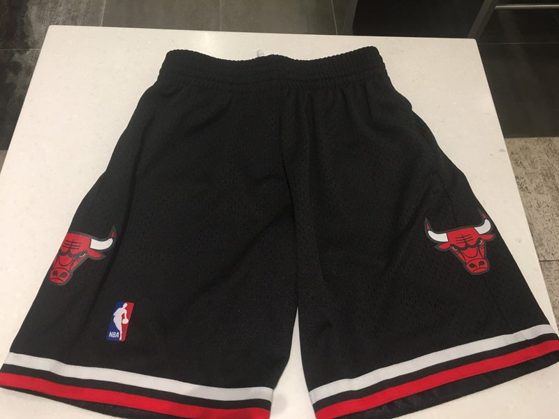 Chicago Bulls Black Swingman Shorts