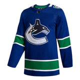 Vancouver Canucks Blue Home Adidas Name & Number Jersey