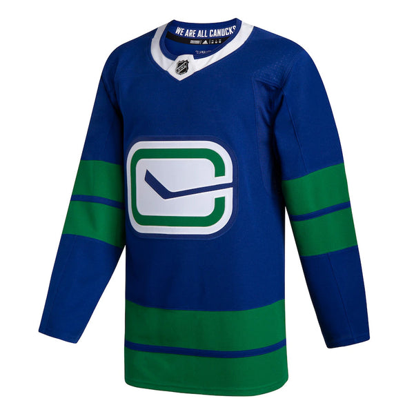 Vancouver Canucks Third Stick in Rink Adidas Name & Number Jersey