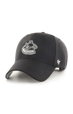 Vancouver Canucks Adjustable Black Orca Hat