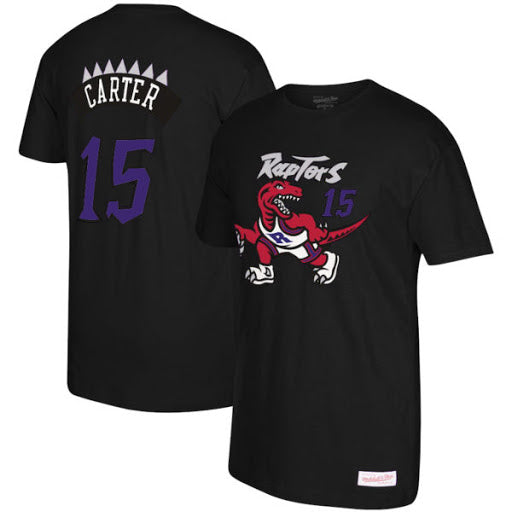 Toronto Raptors Vince Carter Name & Number T-Shirt