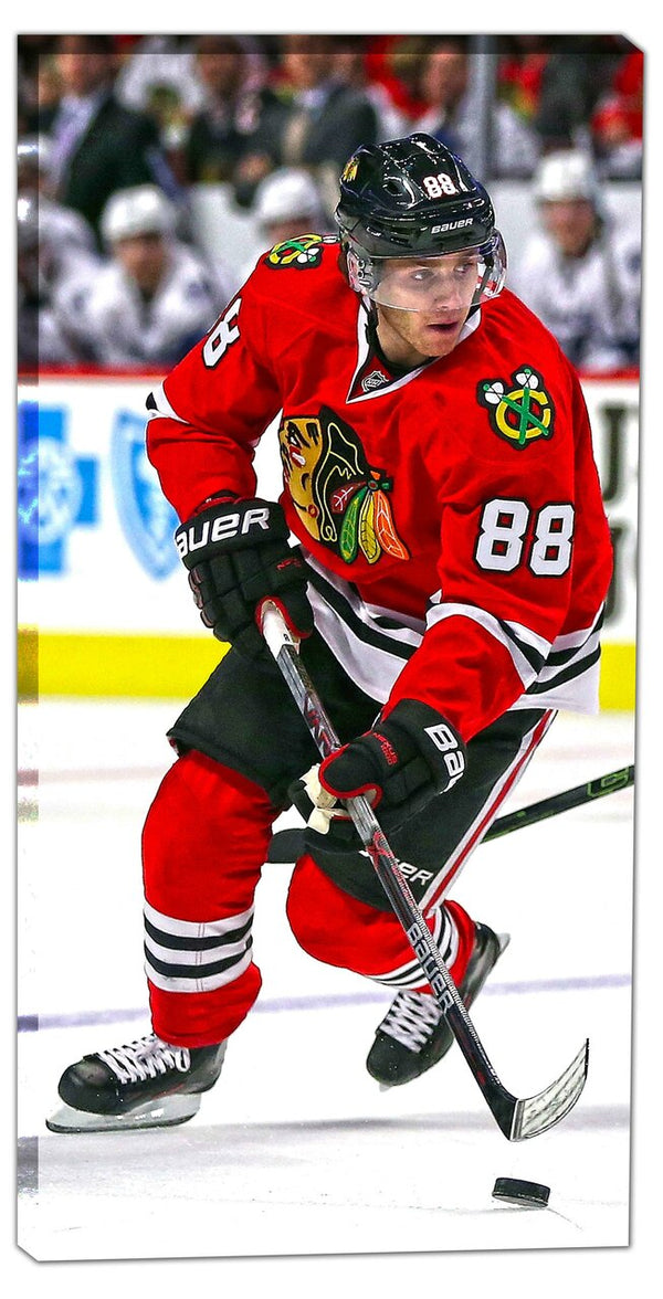 Chicago Blackhawks Patrick Kane 14x28 Canvas