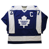 Toronto Maple Leafs Darryl Sittler Signed Classic Jersey HHOF 1989