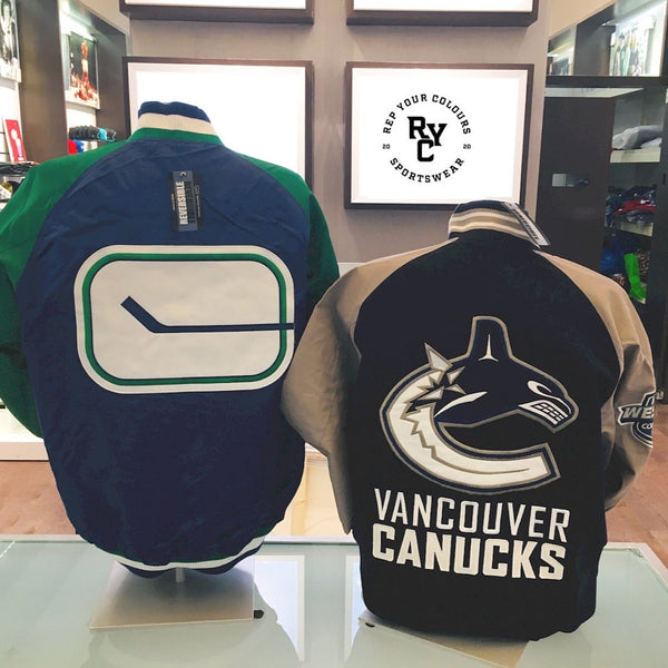 G3 Reversible Canucks Jacket Orca or Stick in Rink Sides