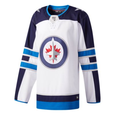 Winnipeg Jets Authentic White Away Adidas Jersey