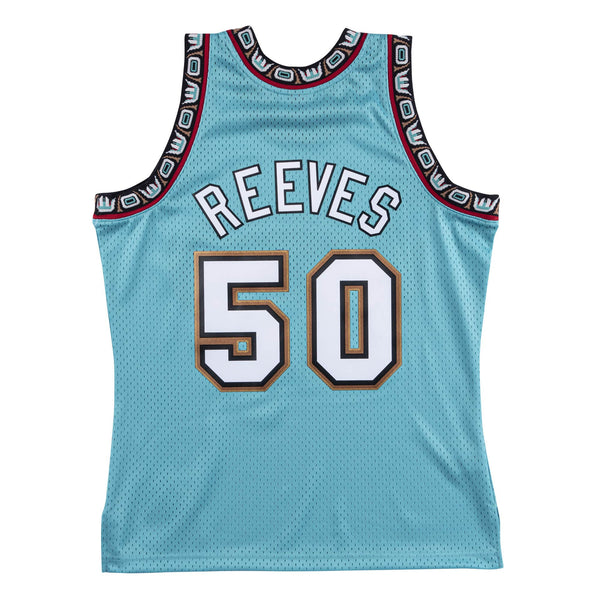 Vancouver Grizzlies Teal Bryant Big Country Reeves Swingman Jersey