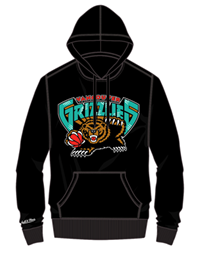 Vancouver Grizzlies Basic Black Hoodie by Mitchell & Ness
