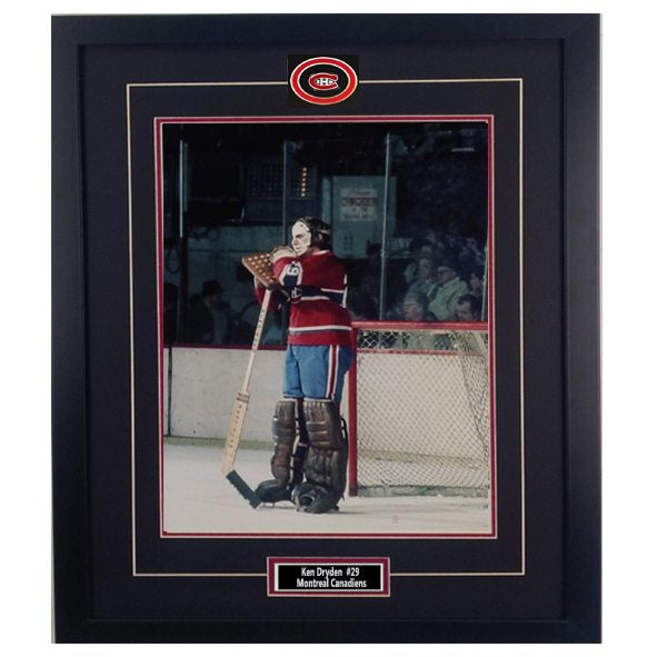 Montreal Canadiens Ken Dryden Pose Canvas-non framed
