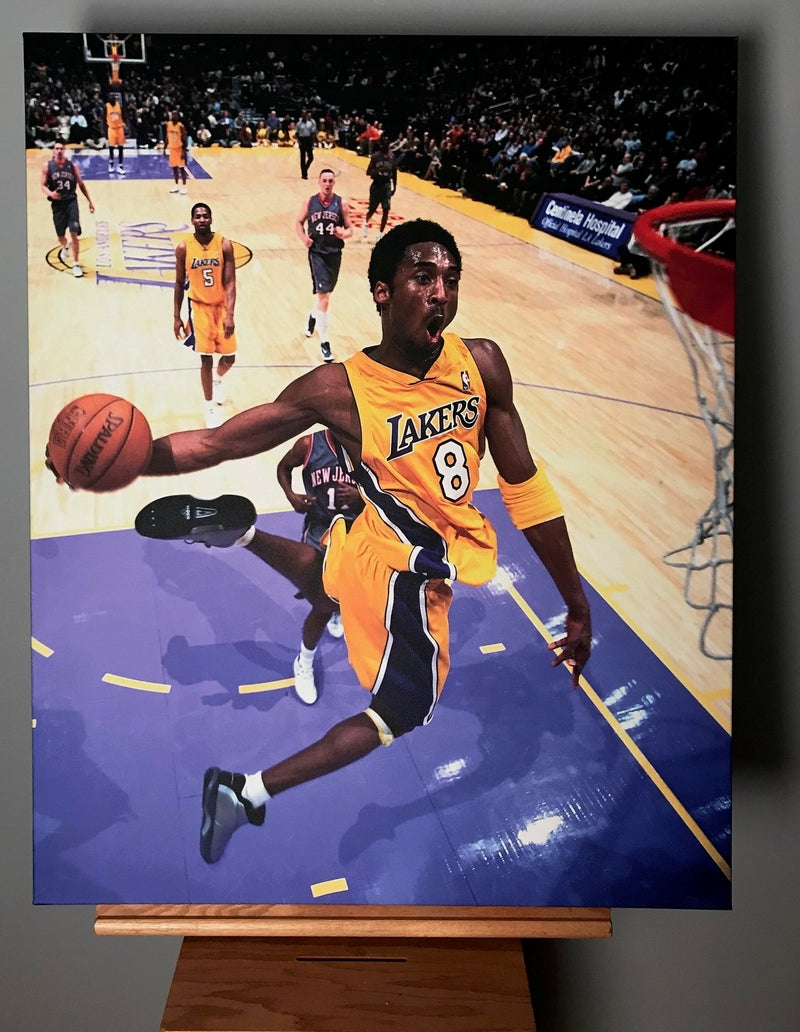 Los Angles Lakers Kobe Bryant Canvas