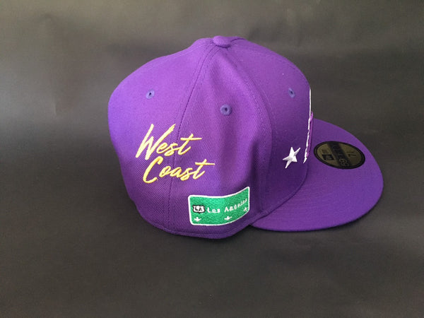 Los Angeles Lakers New Era City Transit Edition Hats 5950
