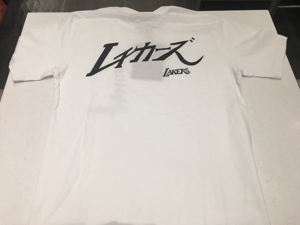 Los Angeles Lakers White Ninja T-Shirt
