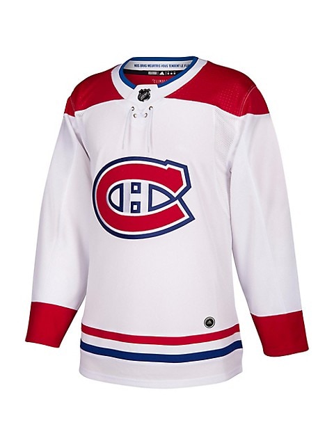 Montreal Canadiens Away White Adidas Name & Number Jersey
