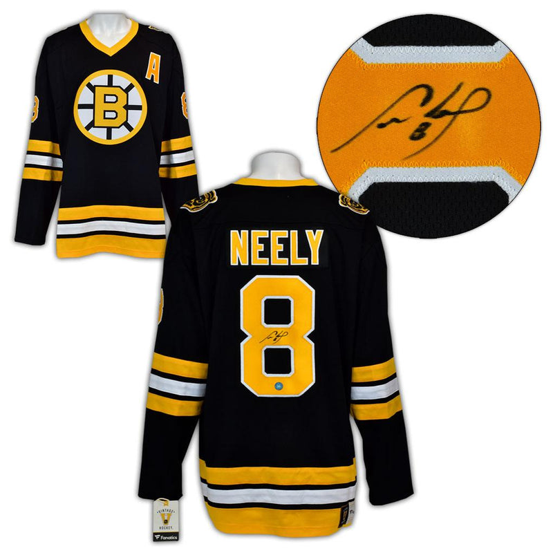 Cam Neely Boston Bruins Autographed Fanatics Vintage Hockey Jersey