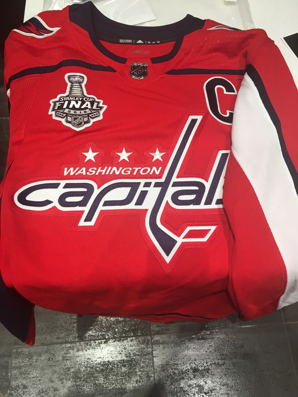 Alex Ovechkin Washington Capitals Signed 2018 Cup Adidas Authentic Hockey Jersey