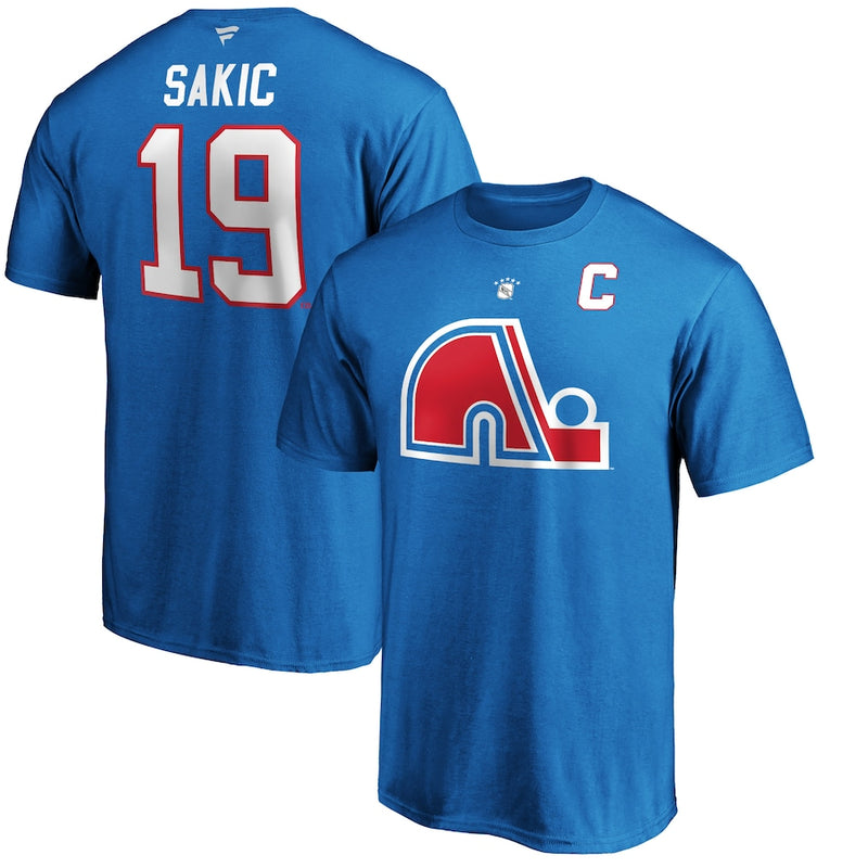 Quebec Nordiques Joe Sakic T Shirt