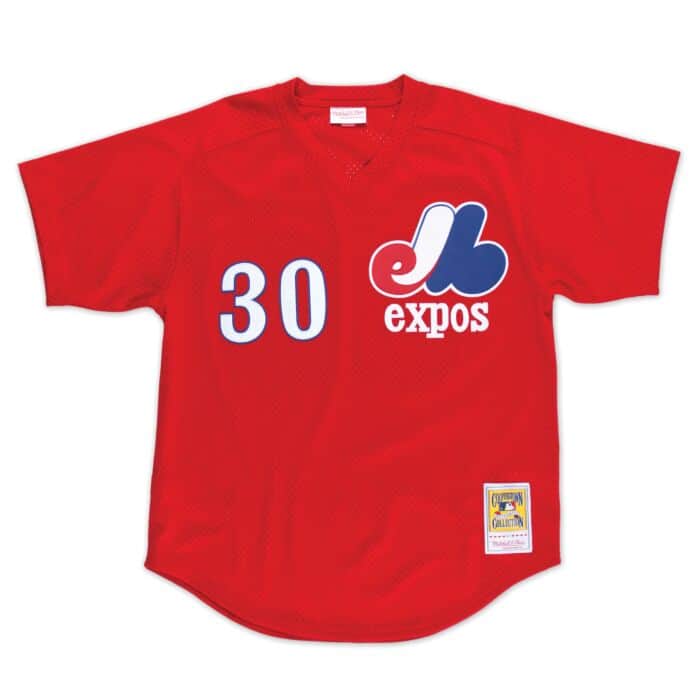 Montreal Expos Tim Raines Batting Practice Jersey