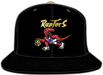 Toronto Raptors Gold Tip Snapback