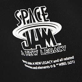 Space Jam Shadow Black Hoodie by Mitchell & Ness