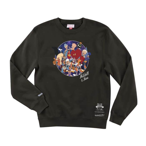 Space Jam Squad Black Crew Sweater