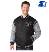 Oakland Raiders Satin Starter Jacket