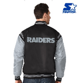 Oakland Raiders Satin Starter Jacket