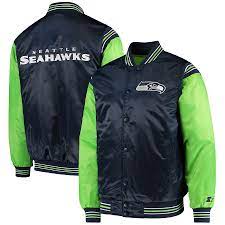 Seattle Seahawks Satin Starter Jacket