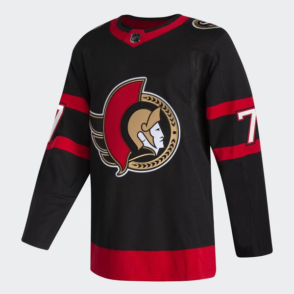 Ottawa Senators Home Black Adidas Jersey