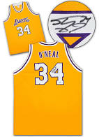 Shaquille O'Neal Signed Los Angeles Lakers Jersey