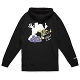 Space Jam Shadow Black Hoodie by Mitchell & Ness