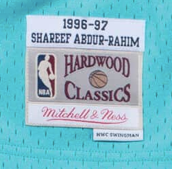 Vancouver Grizzlies Shareef Abdur-Rahim Swingman Jerseys