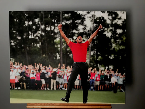 Tiger Woods 2019 Masters Champion Canvas