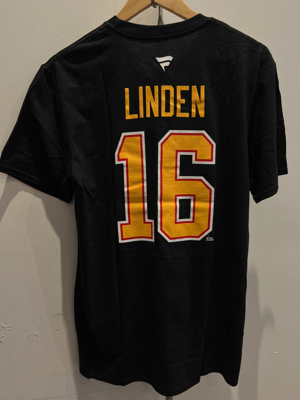 Vancouver Canucks Linden Black Skate T-Shirt