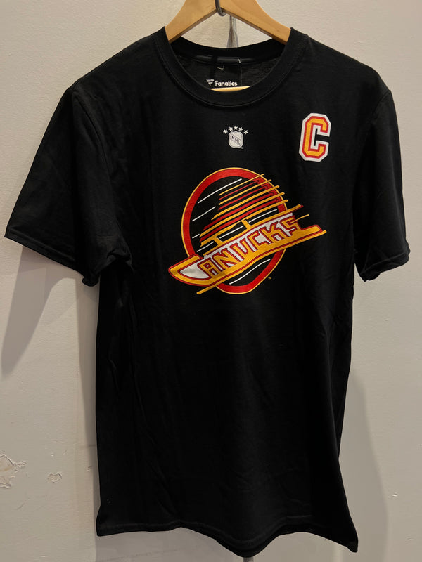 Vancouver Canucks Naslund Black Skate T-Shirt