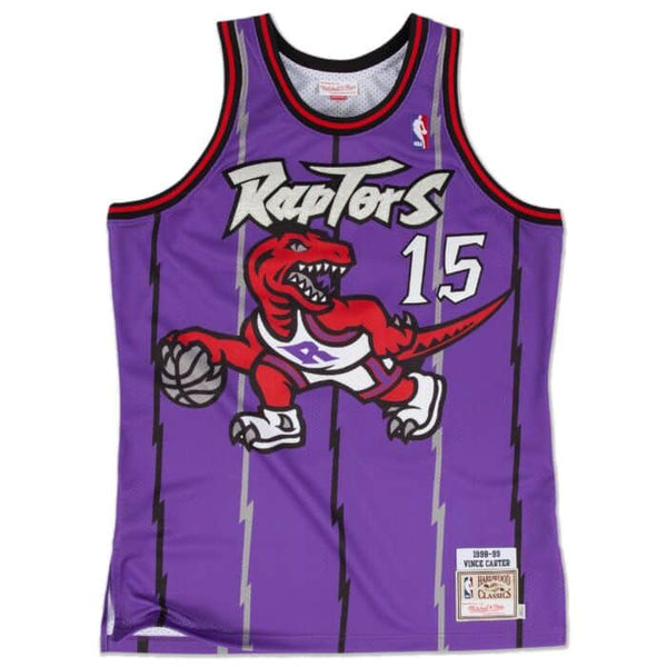 Toronto Raptors Vince Carter Swingman Jerseys Purple & Black