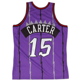 Toronto Raptors Vince Carter Swingman Jerseys Purple & Black