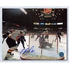 Pavel Bure Signed 8 x 10 Stanley Cup Final vs Rangers 1994
