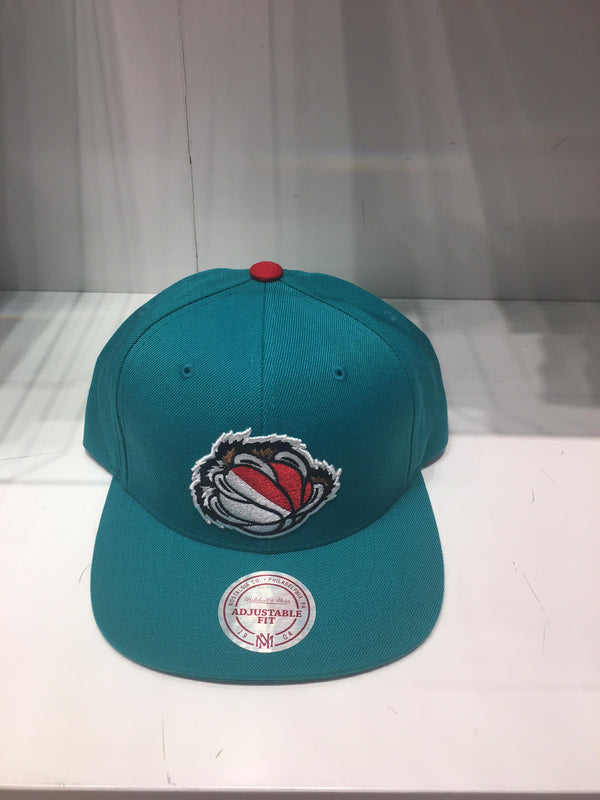 Vancouver Grizzlies Teal Claw Snapback