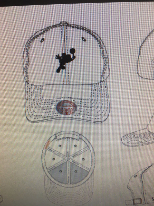 Space Jam 2 Iconic Marvin White Dad Hat