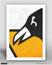 Pittsburgh Penguins Minimalist Logo Print