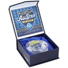 Vancouver Canucks Elias Pettersson Signed All Star Crystal Puck