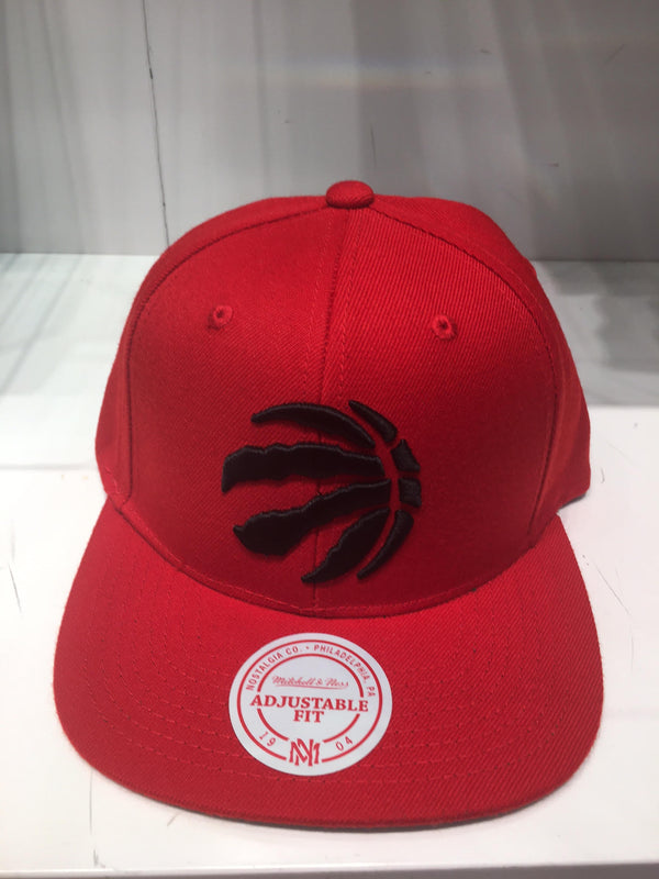 Toronto Raptors Red Wool Solid Snapback