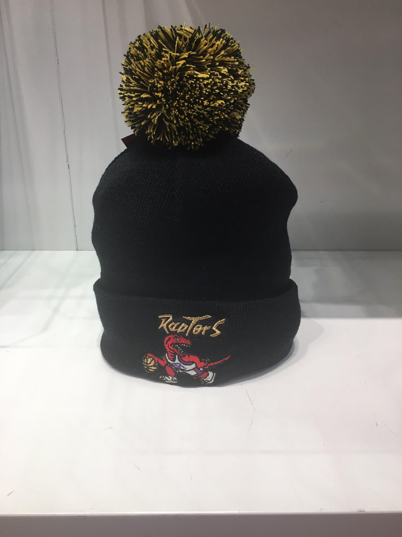 Toronto Raptors Gold Tip Toque