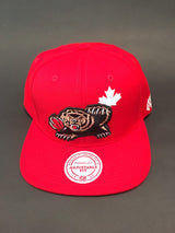 Canada Day Vancouver Grizzlies Red Snapback Hat